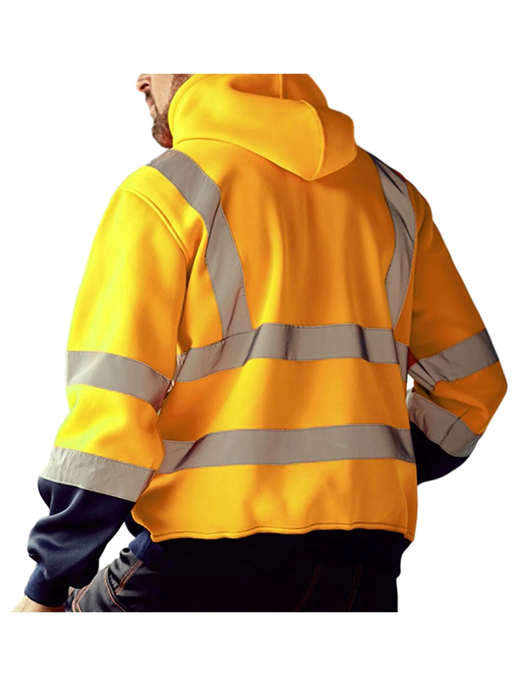 Hi Vis Reflective Hooded Sweatshirt F642871