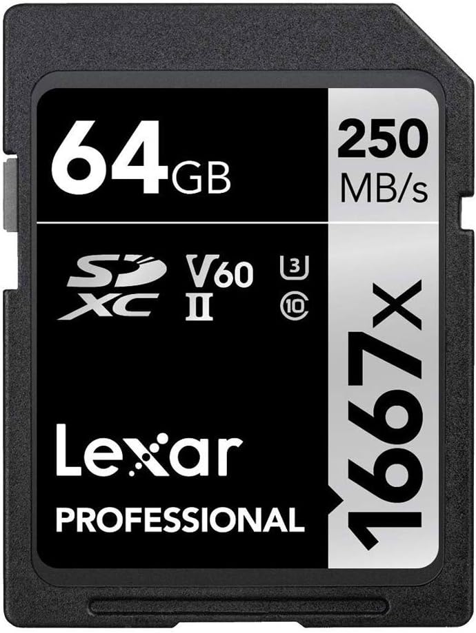 64GB SDHC/SDXC UHS-II Memory Card (3-Pack) Y594