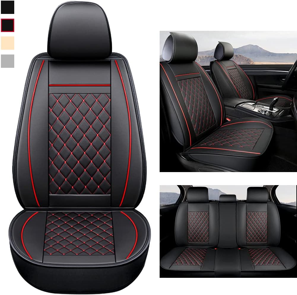 Beige Front Car Seat Covers D4611