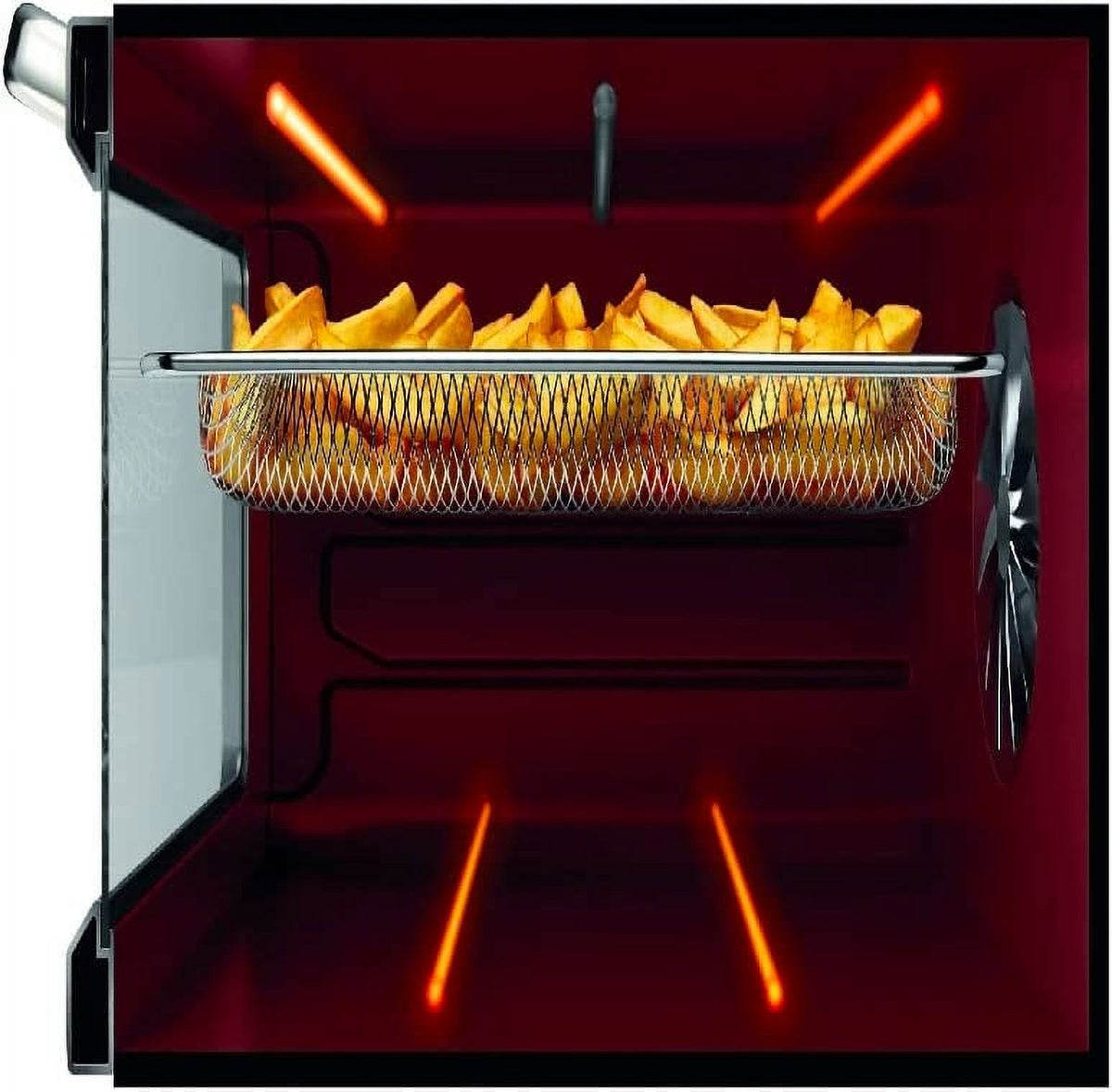 Brushed Stainless Steel Smart Oven Air Fryer Toaster Oven M5909