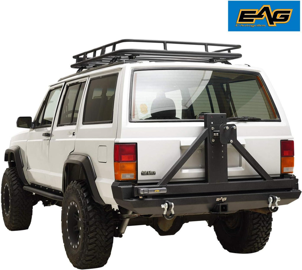 Front Bumper with Tire Carrier for Cherokee XJ J6616